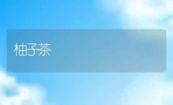 柚子茶 | 养殖资料投稿