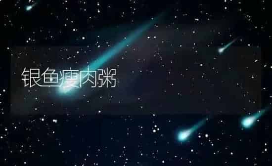 银鱼瘦肉粥 | 养殖资讯