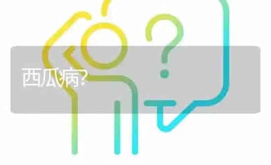 西瓜病? | 养殖问题解答