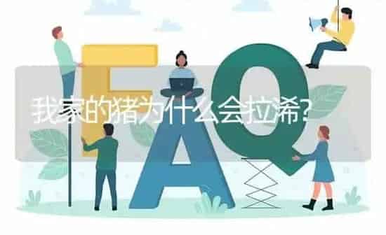 我家的猪为什么会拉浠? | 养殖问题解答