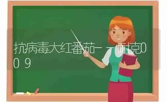 抗病毒大红番茄--耐克009 | 养殖知识