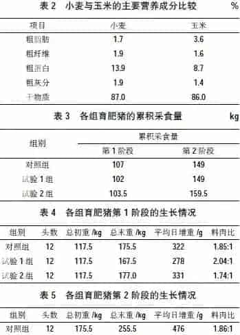 小麦替代玉米在饲料生产中的应用研究 | 常识大全