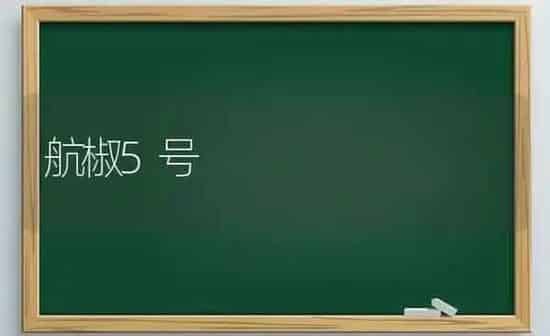 航椒5号 | 养殖知识