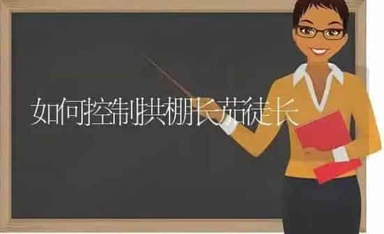 如何控制拱棚长茄徒长 | 养殖知识