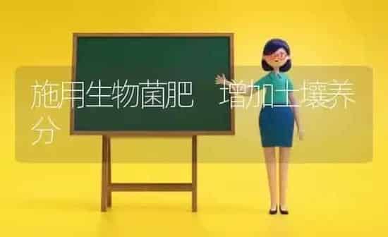 施用生物菌肥 增加土壤养分 | 养殖技术大全