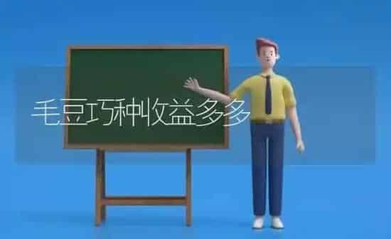 毛豆巧种收益多多 | 养殖技术大全