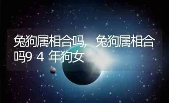 兔狗属相合吗,兔狗属相合吗94年狗女 | 养殖科普