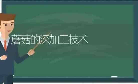 蘑菇的深加工技术 | 食用菌种植