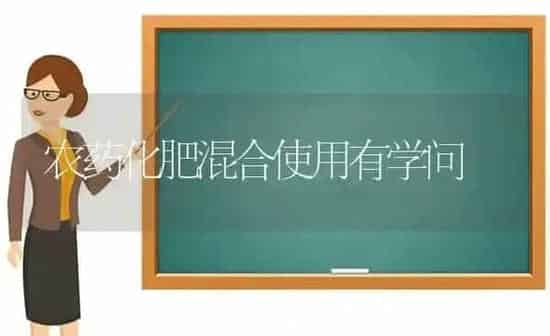 农药化肥混合使用有学问 | 种植病虫害防治