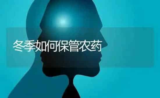 冬季如何保管农药 | 种植病虫害防治