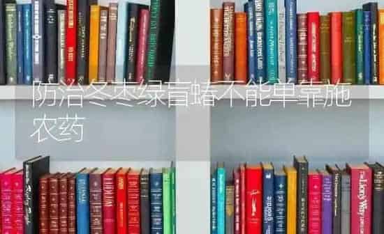防治冬枣绿盲蝽不能单靠施农药 | 种植病虫害防治