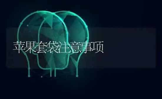 苹果套袋注意事项 | 瓜果种植