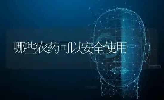 哪些农药可以安全使用 | 种植病虫害防治