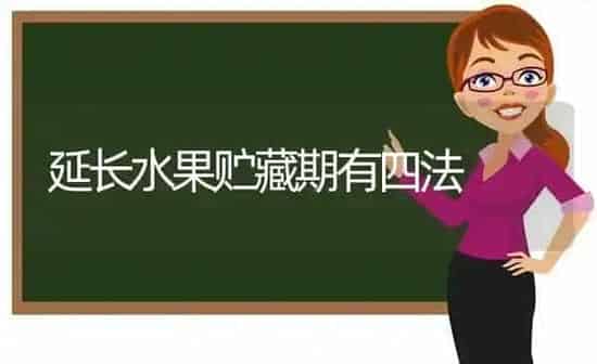 延长水果贮藏期有四法 | 瓜果种植