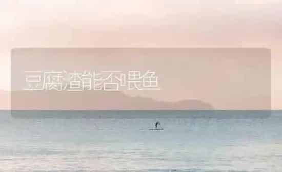 豆腐渣能否喂鱼 | 瓜果种植