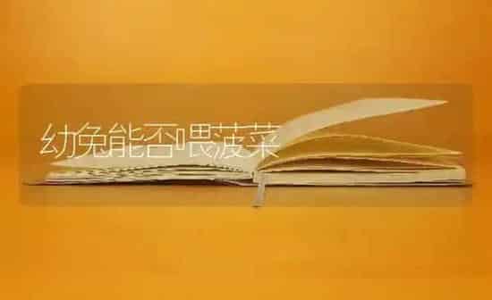 幼兔能否喂菠菜 | 蔬菜种植