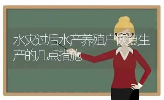 水灾过后水产养殖户恢复生产的几点措施 | 动物养殖百科