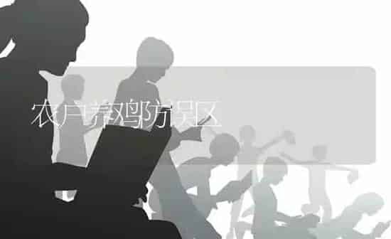 农户养鸡防误区 | 家禽养殖