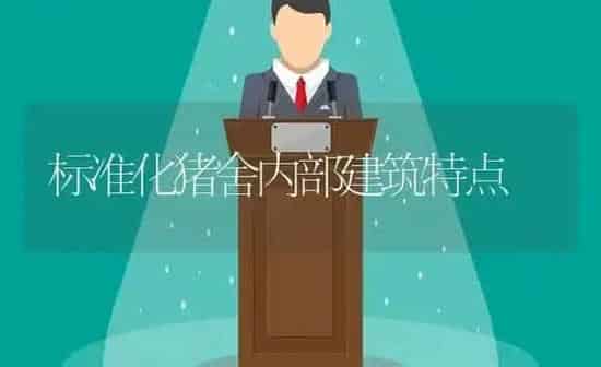 标准化猪舍内部建筑特点 | 家畜养殖