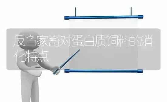 反刍家畜对蛋白质饲料的消化特点 | 动物养殖饲料