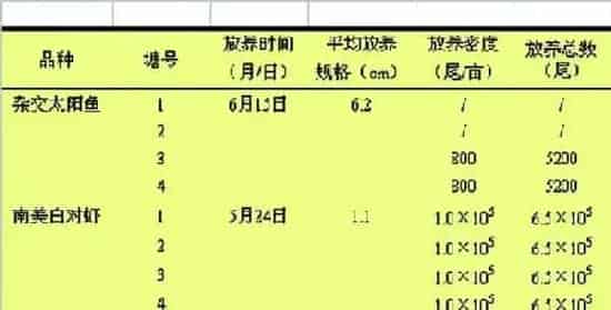 杂交太阳鱼引种与南美白对虾混养试验