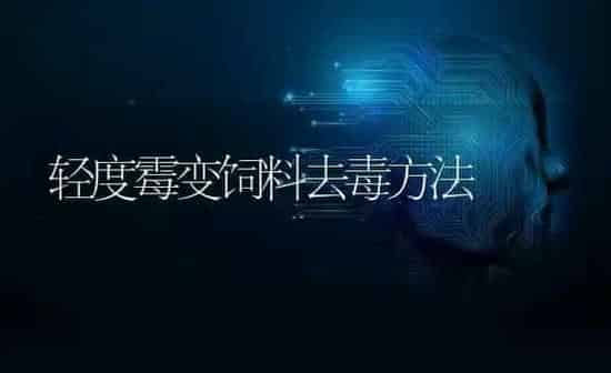 轻度霉变饲料去毒方法 | 动物养殖饲料