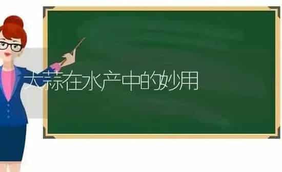 大蒜在水产中的妙用 | 动物养殖百科