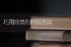 巧用除草剂种植葱类
