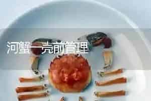 河蟹一壳前管理