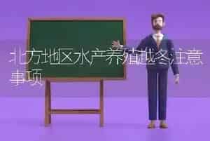 北方地区水产养殖越冬注意事项