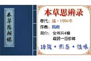 中药材[菖蒲]功效与作用_本草思辨录卷二