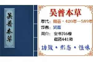 中药材[菖蒲]功效与作用_吴普本草草木类